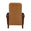 Fauteuil inclinable en cuir véritable Harber-10359275