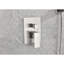 Ensemble de douche avec support coulissant - pomme de douche, douche à main, valve, support, tuyau, système de niche: installation facile