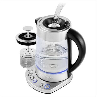Ovente Electric Stainless Steel Milk Frother, Coffee, Hand Held, Silver  (FRS1010S)