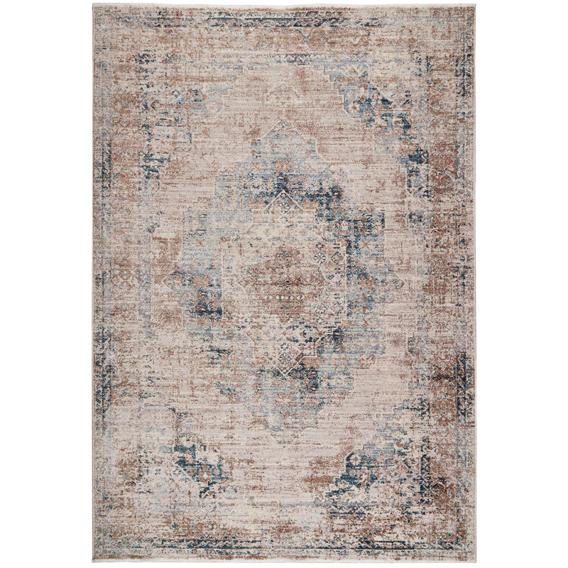 Jetaun Heirloom Medallion Area Rug, Rectangle 12' x 15'