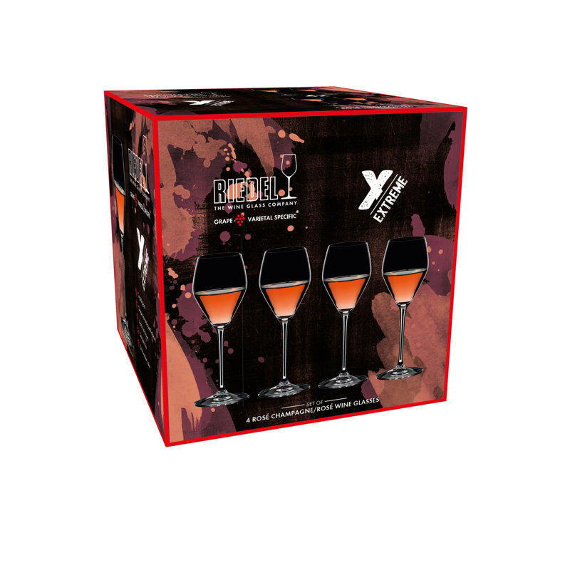 RIEDEL Extreme Rose/Champagne Glass (Pay 3 Get 4)