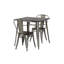 Metal Base Dining Table-2105720320