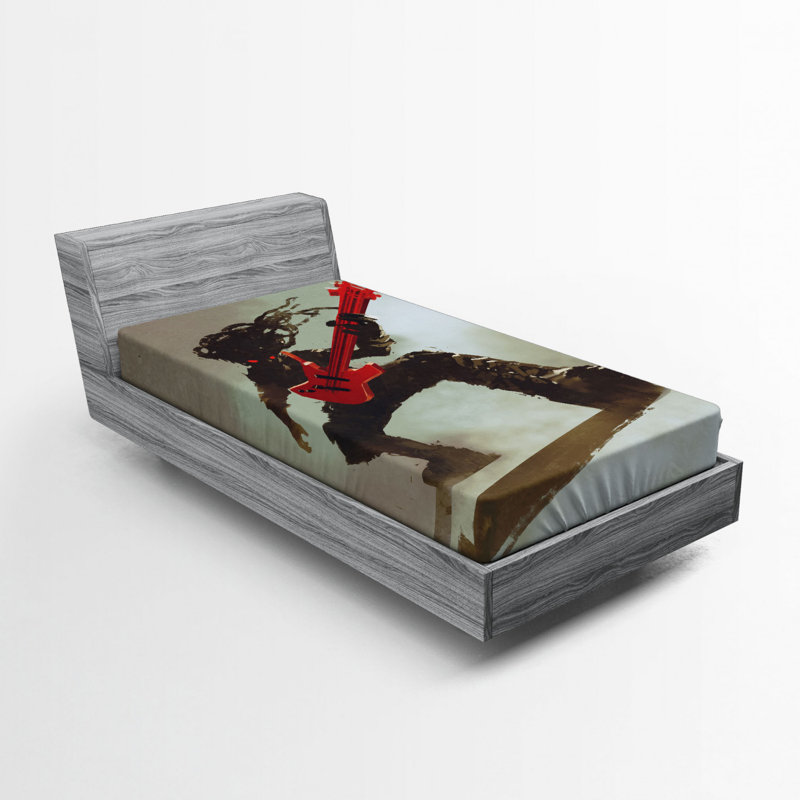 Drap-housse en microfibre Fantasy, Drap-housse simple TG
