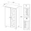 Deamonte Display Cabinet-215054782