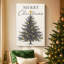 «Pearled Blessing of Fir» - toile tendue avec châssis de qualité supérieure-2115803634