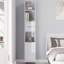Luellen Freestanding Linen Cabinet