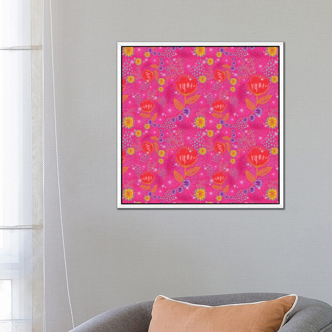 Bright Bouquet von Stephanie Corfee - Galerie-verpackte Leinwand Giclée