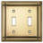 Evanston 2-Gang Toggle Light Switch Wall Plate-41008246
