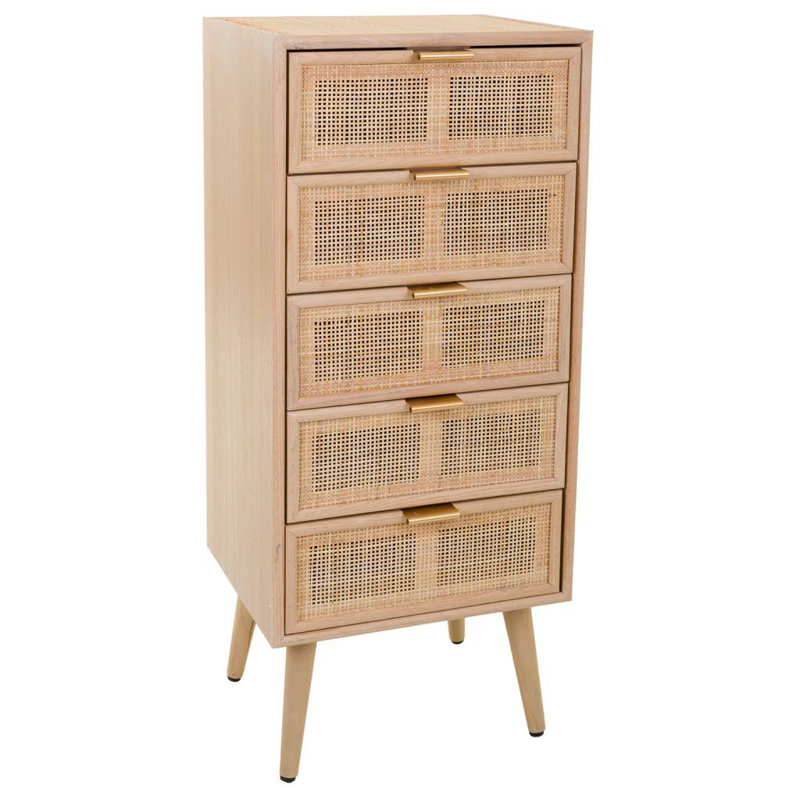 Florala 42cm W 5 - Drawer Chest of Drawers