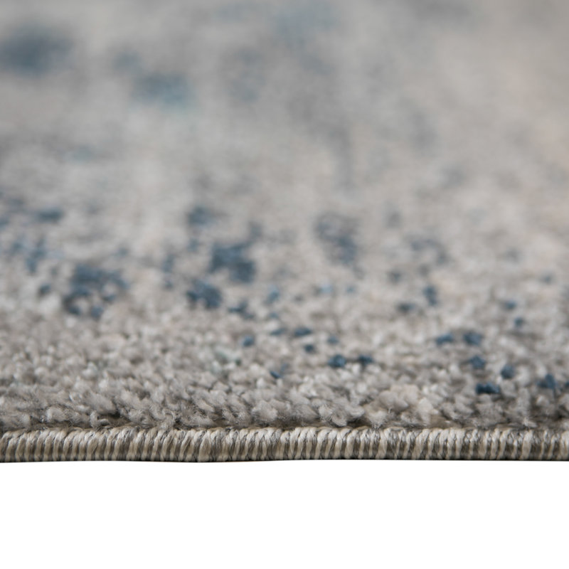 Tapis bleu / beige Melinda, Rectangle 9 pi x 13 pi