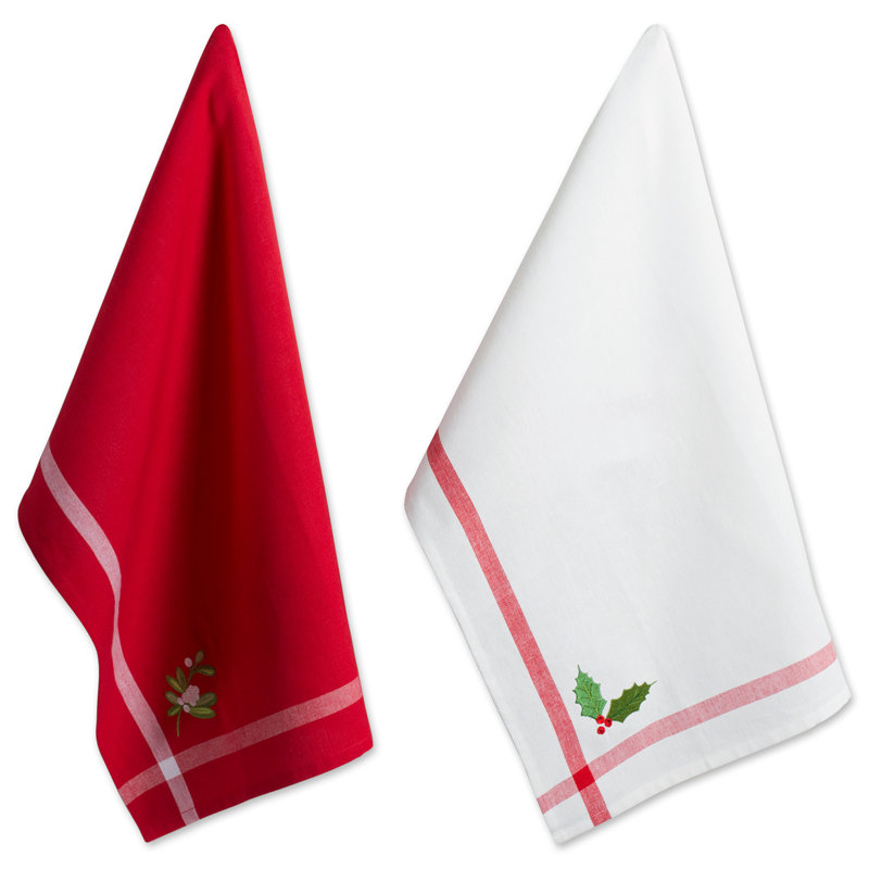 Cotton Embroidered Dish Cloth Kitchen Towel