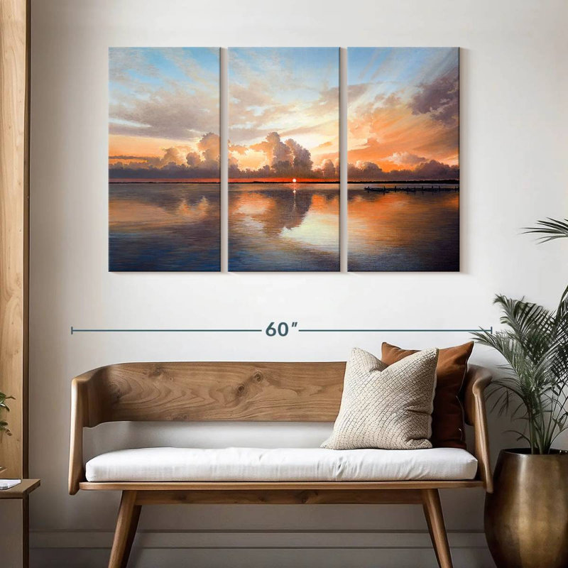 Alvord Sunset, H 32 po x l 50 po
