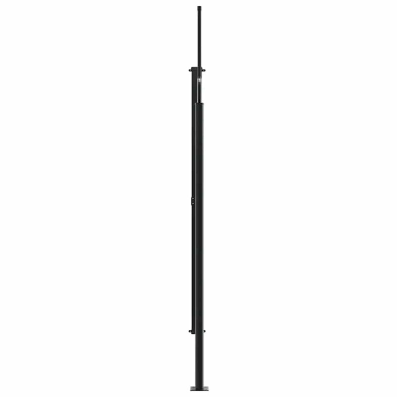 Vidaxl Retractable Side Awning, 78.7" x 118.1", Anthracite