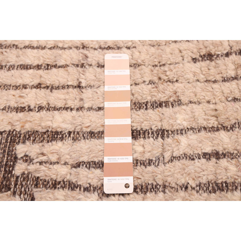Tapis brun clair Tangier 5 pi 2 po x 7 pi 8 po