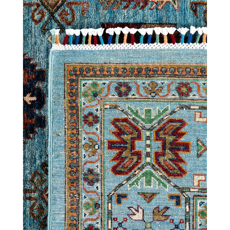 One-of-a-Kind Rectangle 8'9" X 12' Hand Knotted Area Rug