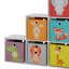 Gillman 106Cm Cube Unit in Grey/Red/Green