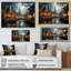 «Danemark Amsterdam Canal at Night I», reproduction sur toile-620869780-620869781