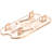Carlisle Food Service Products Rectangle Plastic Container Lid