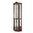 Glass Cabinet Lighted Corner Cabinet Corner Display Curio Cabinet, Glass Display With Light Bar Cabinet, Wine Cabinet With Adjustable Glass Shelves Carved Decoration DAARK CHERRY, Light(Included)-494794243