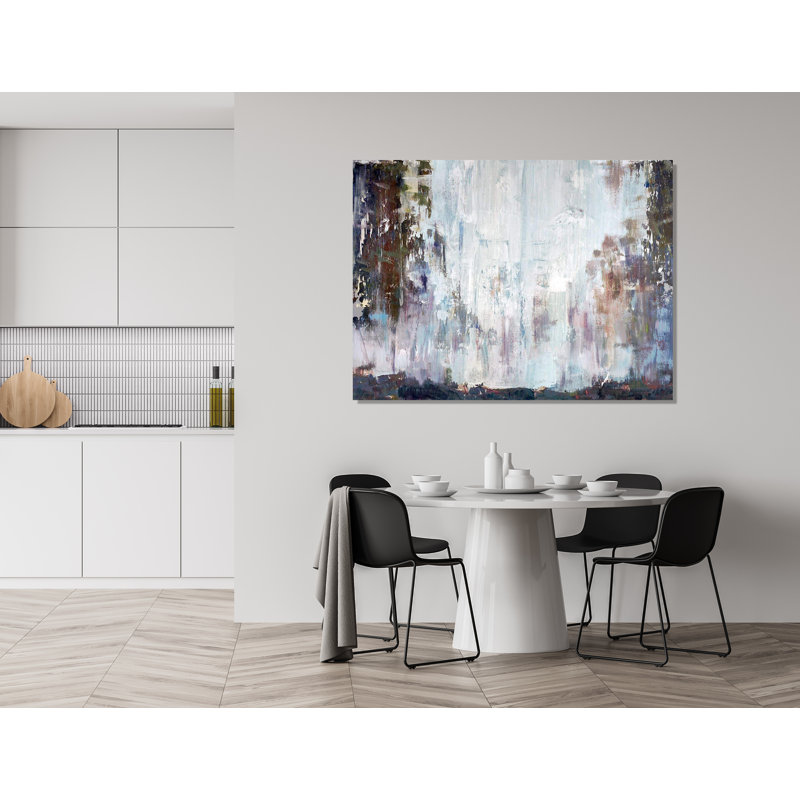 Mist - Artist Enhanced Canvas Print, Black Framed Canvas, 36" H x 48" W x 1.5" D