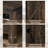 Nightstand with Charging Station and USB Port, Farmhouse Side End Table with 2 Drawers and Shelf Storage, Wooden Sofa Table, Bedside Cabinet for Bedroom, Living Room, Closet, Office (Dark Oak)-459038589