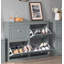 16 Pair Shoe Storage Cabinet