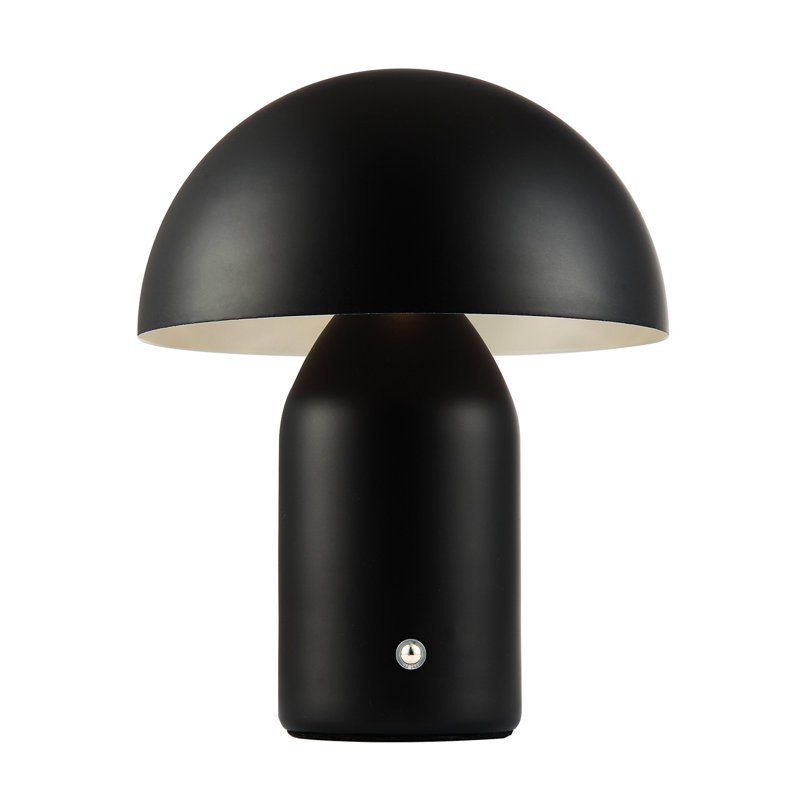 Rajina Metal Table Lamp, Matte Black