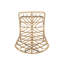 2 chaises d'extérieur - aspect brun, de (design