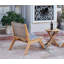 Draper Sling Teak Patio Chair