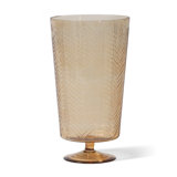 Canopy Pedestal Vase, Gold