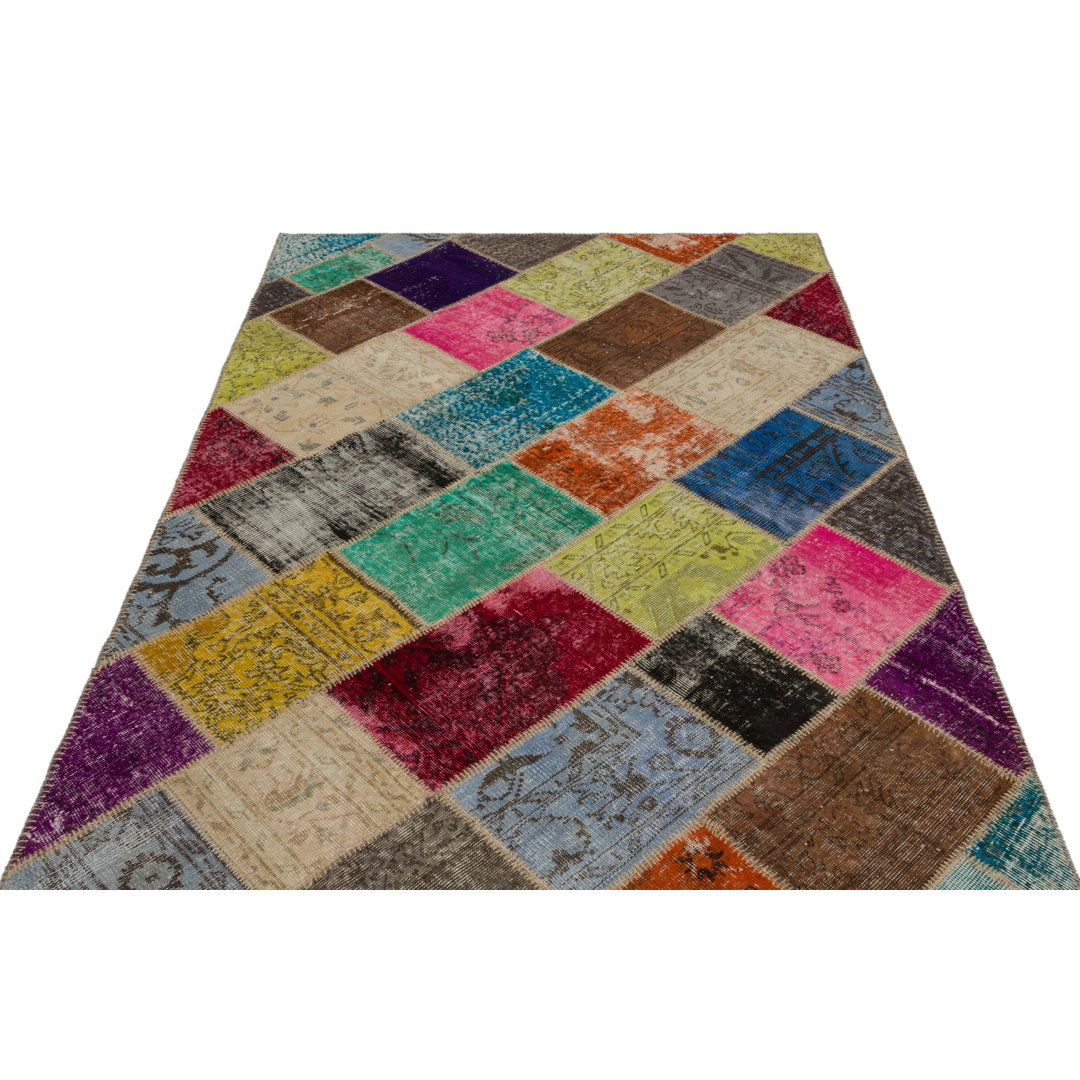 Square Nagy Hand Knotted Area Rug