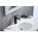 Waterfall Spout Bathroom Sink Single Handle Faucet With Pop-Up Drain (With Overflow)