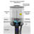 360° Panoramic Creative Cylindrical Aquariums Tank-80043495
