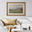 Green Meadow Mountain Landscape, reproduction d'art encadrée-91356129-91356127