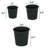 Nursery Plant Pot - Garden Plastic Pots With Drainage (5-Pack)-1206029652