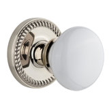 Grandeur Newport Rosette Double Dummy with Hyde Park Door Knob