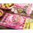 Pink Marble Check Melamine Salad Plates-128182863