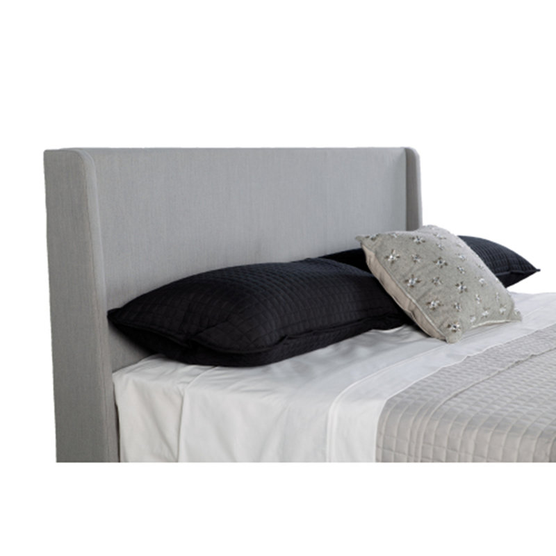 Elegant platform bed in traditional style