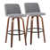 Toriano Swivel Upholstered Counter Stool
