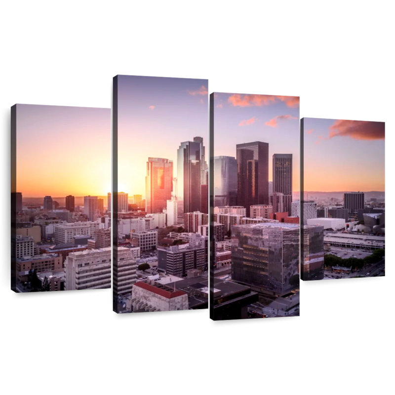 Los angeles golden horizon Sireci, H 48 po x l 75 po