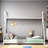 Amonette Metal House Platform Bed with Triangle Structure-380034858