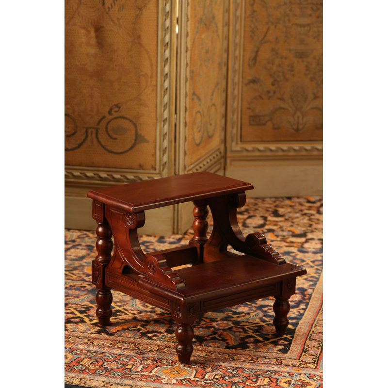 2 - Step Wood Step Stool