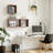  Wall Mount Cube Shelf Set Of 3, Floating Cube Shelves For Space Discovery,Dark Walnut-1900201042