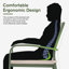 Fauteuil de patio empilable avec coussin Fiskeville-2069686929