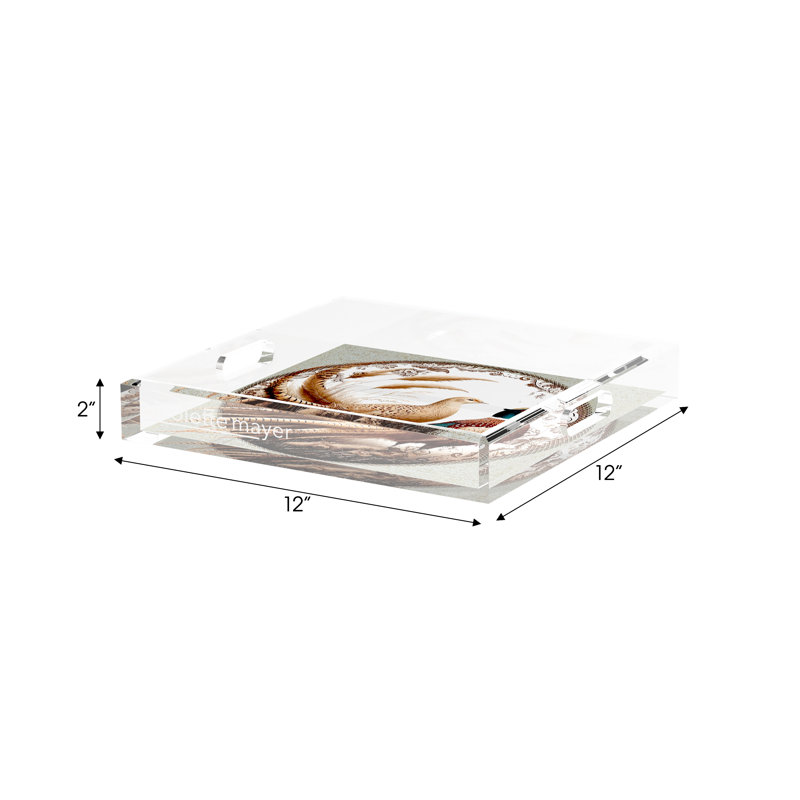 Acrylic Decorative Tray