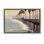  «Sunrise At The Pier», toile flottante encadrée par Noah Bay