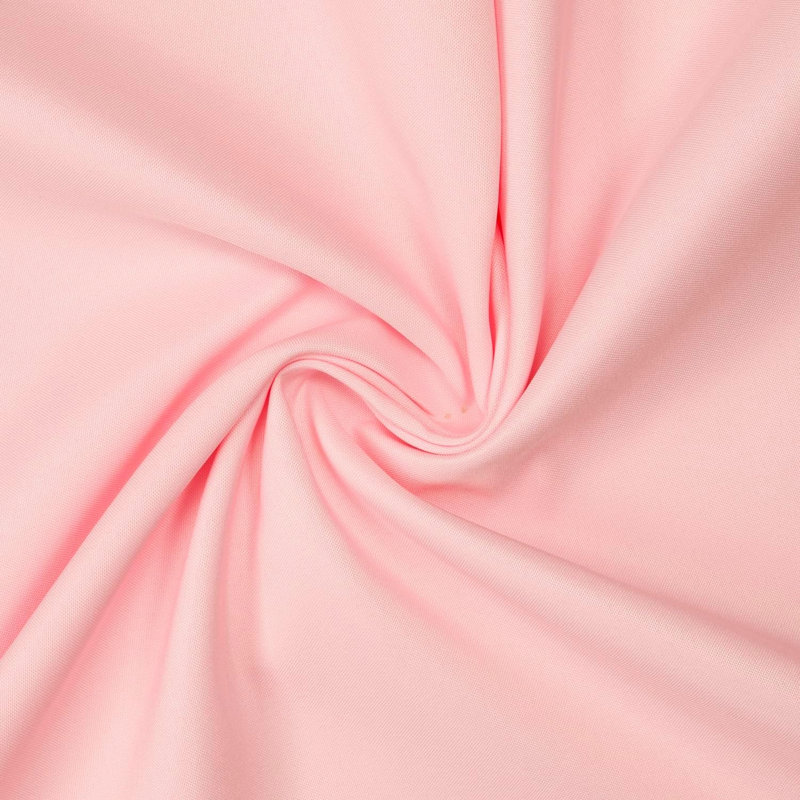 Ambee Round No Pattern Polyester Tablecloth, 70" Round, Pink