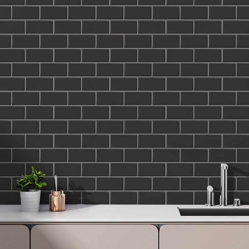 10Pcs Peel and Stick 2.5mm Backsplash Tiles