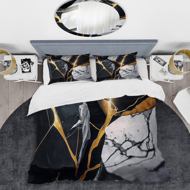  Bedding, Queen Duvet Cover + 2 Standard Shams
