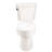 Comfortable Height Toilet, 1.28 , 4.8 Siphonic, Two, Side Single Flush, , , Gloss White 004, Bathroom Two Siphonic Flushing, Height, Ware Part
